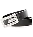 G by GUESS Round G Belt with Studs on Flat Panel, BLACK (XL)