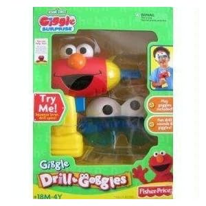 Elmo Giggle Drill and Goggles - Sesame Street Giggle Surprise by Sesame Street