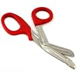 Bandage Scissors EMT Paramedic Medical Tool Red 7.25"