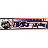 New York Mets - Logo & Name Bumper Sticker MLB Pro Baseball