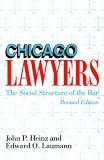 41HZNNJ605L. SL160  Chicago Lawyers, Revised Edition: The Social Structure of the Bar