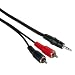 Hama Audio-Kabel 2 Cinch-St. - 3,5-mm-Klinken-St. Stereo, 5 m
