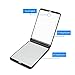 Gotofine Ultra-Thin Led Lighted Compact Travel Makeup Mirror, 1X & 2X Magnification, 8 Bright LED Lights Adjustable Brightness,Best Portable Folding Cosmetic Mirror