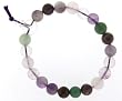 Multi Gemstone Power Bracelet - Amethyst, Crystal Quartz, Fluorite, Rose Quartz Multi Gemstone Power Bracelet - Amethyst, Crystal Quartz, Fluorite, Rose Quartz