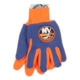 New York Islanders Jersey / Gripper Palm Gloves (One Size Fits Most Ages 15+)