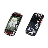 Dark Midnight Flowers Design Hard Cover Crystal Case for HTC myTouch 3G Sli ....