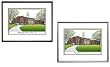 University of Connecticut Undergrad Framed Collegiate Campus Lithograph