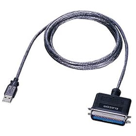【クリックで詳細表示】ELECOM USB to パラレルプリンタケーブル 1.8m グラファイトUC-PGT