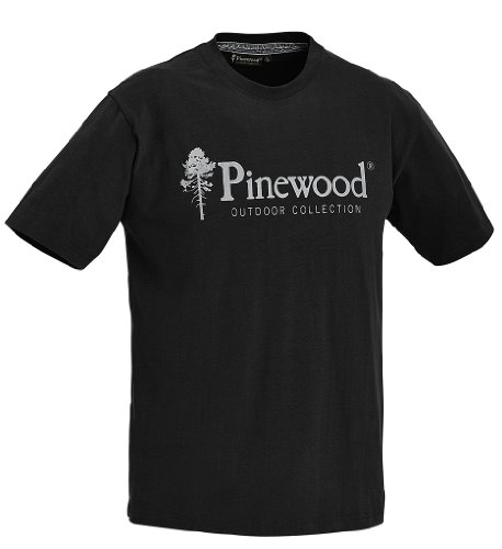 Pinewood Unisex T-Shirt Suede, schwarz, XXL Preisvergleich
