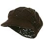 ML Knit Newsboy Hat - Brown W15S65D <span class="brandLink"> &hellip