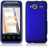 HTC EVO Shift 4G Rubberized Shield Hard Case - Blue [Wireless Phone Accessory]
