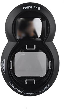 ICEKEY Fujifilm Instax Mini 7S/mini 8 Close Up Lens Self-portrait Mirror (Black)