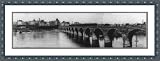 Historic Print (L): [Flour mills and train on Great Northern Viaduct, Minneapolis, Minnesota]