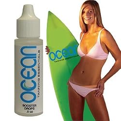 1/2 Oz Bottle of Ocean Power Booster Drops for Intensifing Your Sunless Spray Tan