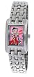 Betty Boop Women's Stainles Steel Bracelet Watch With Pink Dail #BB-W527B