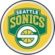 Seattle Sonics Color Auto Emblem - Basketball Sports Merchandise