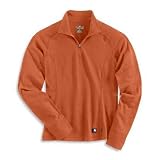 Women's Carhartt Long Sleeve Rugby Shirt ORANGE XL REG