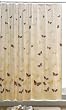 Duschvorhang Butterfly Marrone