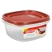 Rubbermaid 7J66 Easy Find Lid Square 5-Cup Food Storage Container
