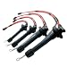 Ford 96-97 Mustang GT Corba (4.6L, DOHC, V8) Nology HotWires spark plug wires set (*Red) 