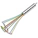 Silicone Tornado Whisk - Kitchen Utensil for Sauces, Roux & Gravy - 10-inch Rainbow Egg Whisk