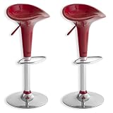 Produkt-Bild: Barhocker PLUS/Hollywood, rot 2-er Pack