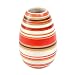 EXP Handmade Southwestern Style Striped Terracotta Vase