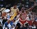 Magic Johnson Autographed/Hand Signed Los Angels Lakers 16x20 Photo (vs. Jordan)