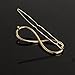 Susenstone Fashion Women Positive Infinity Gold Barrette Hairpin Hair Clip Headband