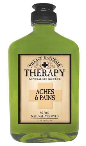 Village Naturals Therapy Aches & Pains Mineral Shower Gel 12.6 fl oz
