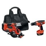 Factory-Reconditioned Black & decker 14.4V Firestorm 2-Tool Combo Kit PSC214B2R