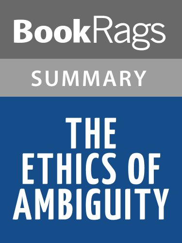 The Ethics of Ambiguity by Simone de Beauvoir | Summary & Study Guide