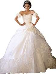 Strapless Taffeta Sweetheart Draped Fitted   Ball Gown  Dress