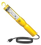 Westinghouse 00945 13W Fluorescent Light with Folding Handle and 10 Foot Extension cord, Yellow/Black