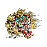 Ed Hardy Asian Dragon Temporary Tattoo
