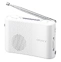 SONY FM/AMハンディーポータブルラジオ ホワイト ICF-51/W