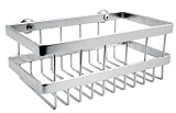 Concinnity Chrome Shower Basket/Wall Cady 9-inch