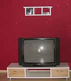 2-2-4-400: TV-Möbell / TV-Rack perl-weiss / kernbuche - deutscher Hersteller