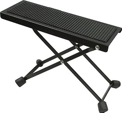Musician's Gear Guitar Footstool Black