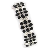 Maxim's Delicate Bloom's Jet Hues Bracelet