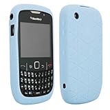 OEM Silicone Skin Case Blackberry Curve 8520 FROST BLUE