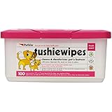 Petkin Tushie Wipes, 100-Count Pack (Pack of 4)