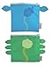 NUBY Reusable Snack Bag, Blue/Green