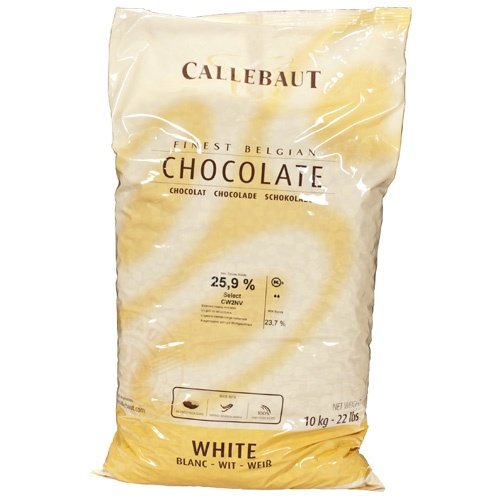 Belgian White Chocolate Baking Callets (Chips) 