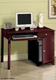 Oxford Standard Computer Desk 30hx56wx24d Merlot