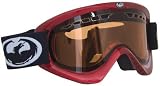 Dragon DX Snowboard Goggles Candy Apple Amber Lens