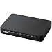 Logitec IEEE802.11n/g/b準拠 300Mbps 無線ブロードバンドルータ 4ポートHUB付 超小型(ブラック) LAN-W300N/PR5B