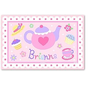 Olive Kids Bedding Personalized Tea Party Placemat by Olive Kids