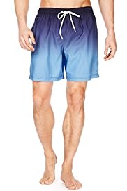 Blue Harbour Dip Dye Drawstring Quick Dry Swim Shorts