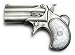 DERRINGER PISTOL Belt Buckle Gun Firearms Single Shot